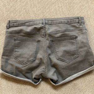 H&M Gray Jean Shorts